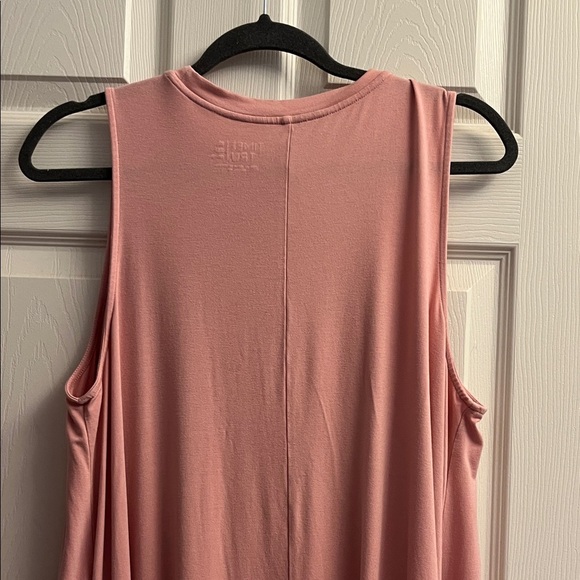 Women’s Time and Tru Sleeveless Blush Midi Dress XL - Picture 5 of 5